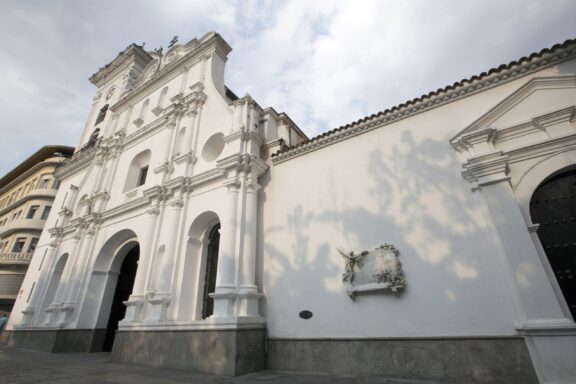 Facade of Caracas Cathedral Caracas Cathedral, originally built in the 17th century