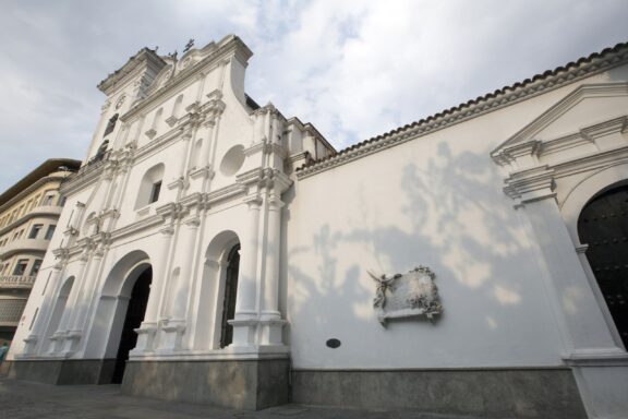 Caracas Cathedral, originally built in the 17th century