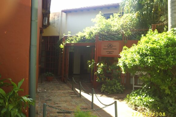 Entrance to the Manzana de la Rivera Cultural Center