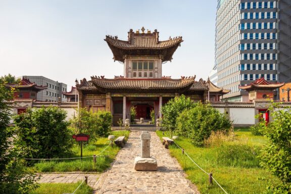 Choijin Lama Temple, constructed in the early 20th century