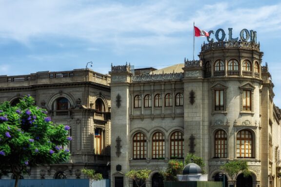 The Colón Theater in Lima, inaugurated in 1914