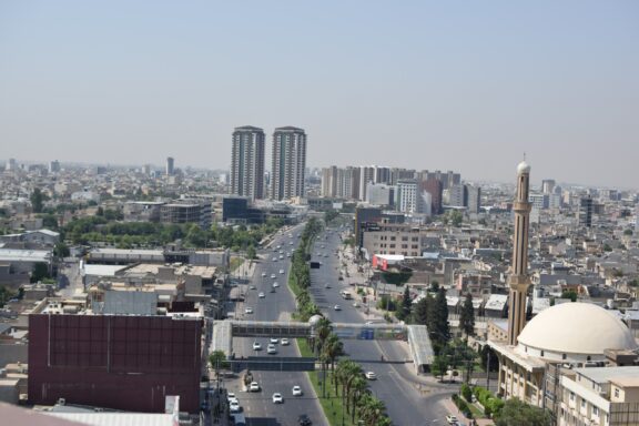 Erbil city in Iraq