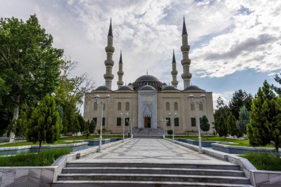 Ertugrul Gazi Mosque, named after Ertugrul, the father of Osman I