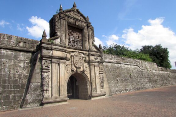 Fort Santiago, a citadel first built by Spanish conquistador Miguel López de Legazpi