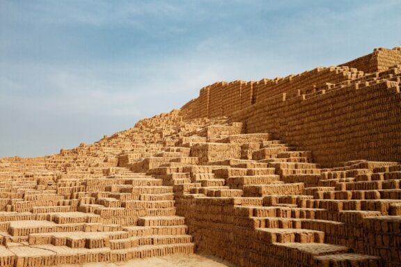 Huaca Pucllana, located in Miraflores, is an ancient adobe pyramid believed to date back to 700 A.D.