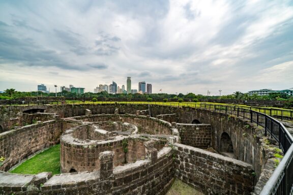 Part of the Walled City in Manila