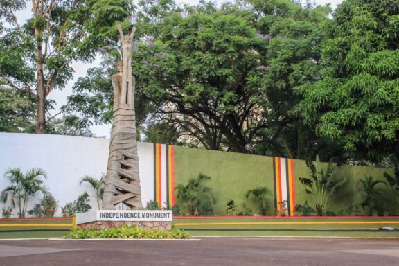 The Monument of Independence in Kampala