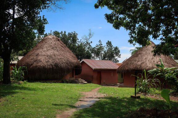 The Kasubi Tombs, designated a UNESCO World Heritage Site in 2001