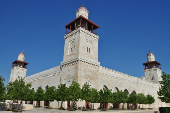 King Hussein Mosque, dedicated to the late King Hussein of Jordan