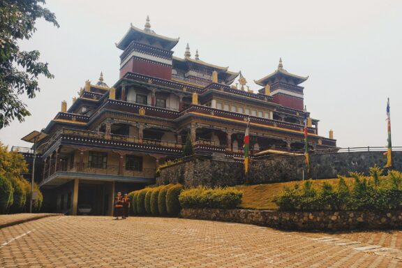 Kopan Monastry, a center for Buddhist study, meditation, and practice