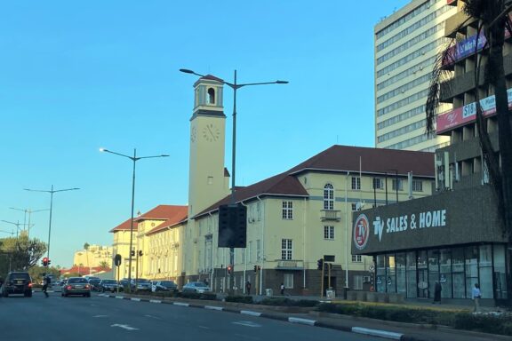 Munhumutapa Building in Harare, constructed during the colonial