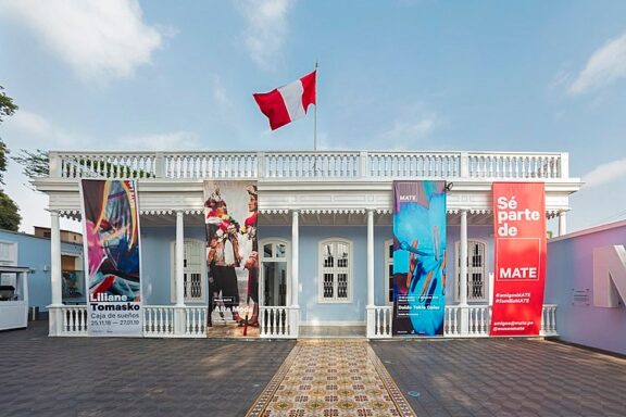 Facade of MATE - Mario Testino Museum in Lima, Peru MATE, Lima, dedicated to the famous Peruvian photographer Mario Testino