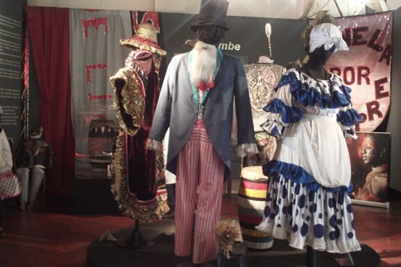 Carnival Costumes Display at Museum Exhibits within the Museum of Carnival