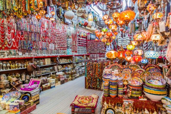 Mutrah Souq, one of the oldest marketplaces in the Arab world