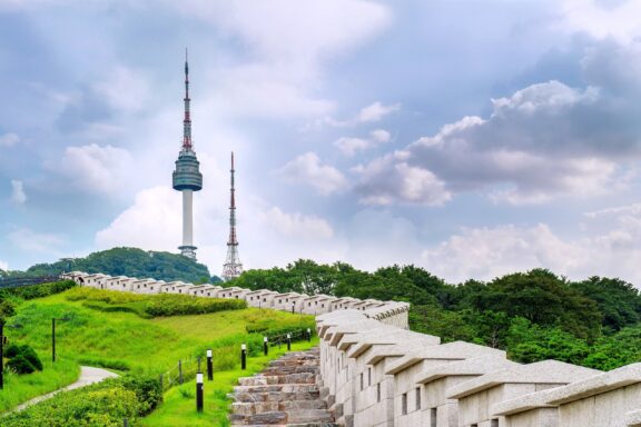 N Seoul Tower, an iconic communication and observation tower