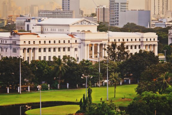 The National Museum of Fine Arts in Manila, housed in the Old Legislative Building.