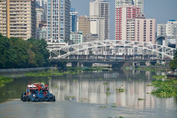 The Pasig River, Manila