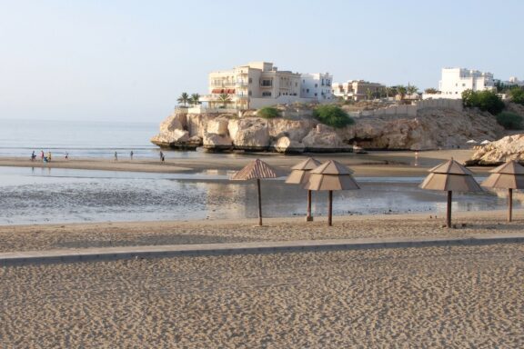 Qurum Beach, a serene coastal experience within the city