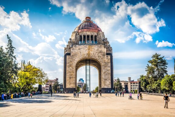 Monument to the Revolution in Mexico City The Monument to the Revolution (Monumento a la Revolución)