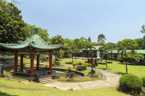 Garden in Rizal Park, named after Dr. José Rizal