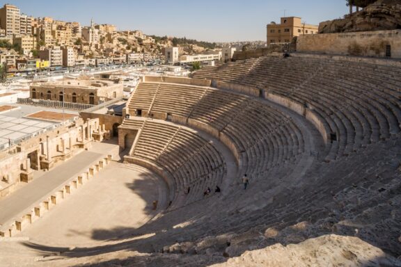 The Roman Theatre, dating back to the 2nd century AD, once seated 6,000 people