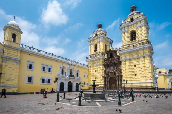 San Francisco Convent Church, established in 1673