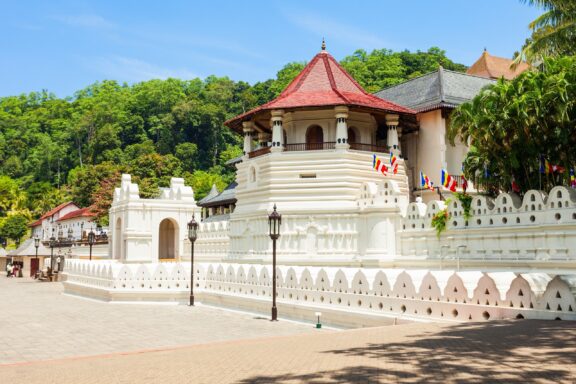 Sri Dalada Maligawa Temple in Kandy, Sri Lanka Temple of the Sacred Tooth Relic
