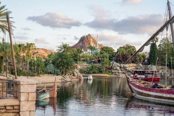 Tokyo DisneySea Theme Park Scenery Mediterranean Harbor, part of the Tokyo DisneySea