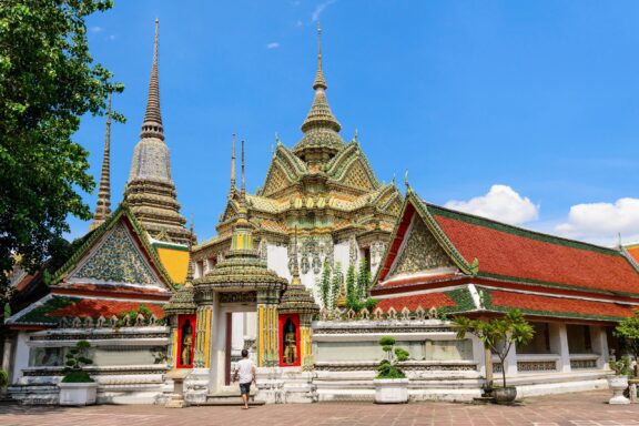 Wat Pho, considered the birthplace of traditional Thai massage.