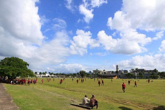 Sports Day at Albert Park Albert Park, known for its open-air events