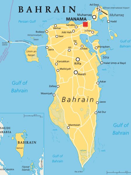 Manama, the capital city of Bahrain