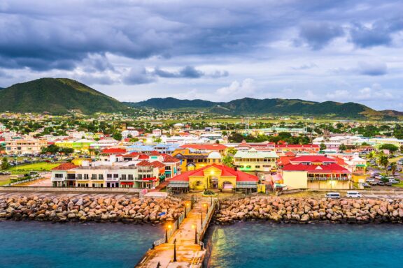 Basseterre Cityscape at Dusk Cityscape of Basseterre