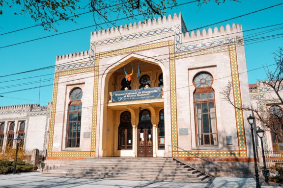 Museum Building Facade in Daylight The National Museum of Ethnography and Natural History