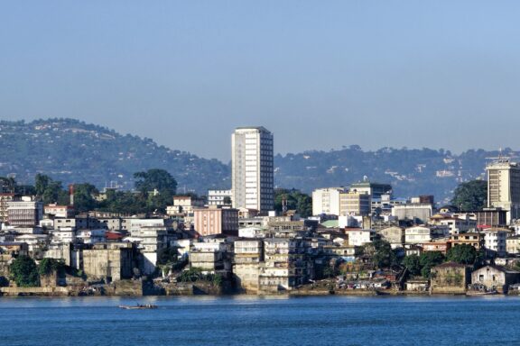 Skyline of Freetown