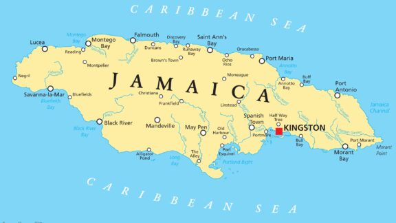 Kingston, the capital city of Jamaica