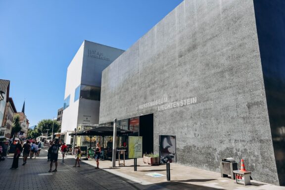 Exterior View of Kunstmuseum Liechtenstein Kunstmuseum Liechtenstein, a cornerstone of Vaduz's cultural scene