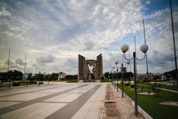 Monument de l'Indépendance, commemorating Togo's independence from French colonial rule in 1960