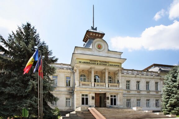 Moldova National Museum of History Building Facade National Museum of History of Moldova