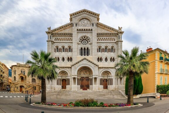 Monaco St. Nicholas Cathedral, built in the late 19th century