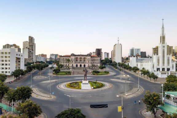 Independence Square (Praça da Independência), formerly known as Praça Polana