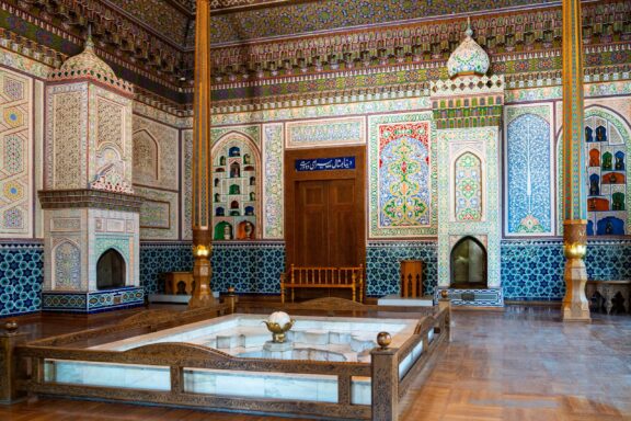 Ornate Room in Museum of Applied Arts Museum of Applied Arts, established in the early 20th century