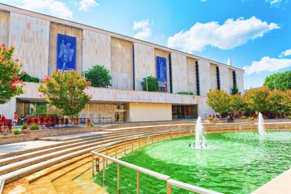 Sunny Day at the National Museum of American History National Museum of American History, housing iconic artifacts that preserve the complexities of American history