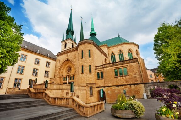 Notre-Dame Cathedral, Luxembourg Notre-Dame of Luxembourg, completed in 1621, showcases a mix of late Gothic and Renaissance architecture