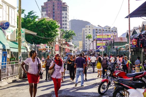 The busy streets of Port Louis, a window into daily life in the city