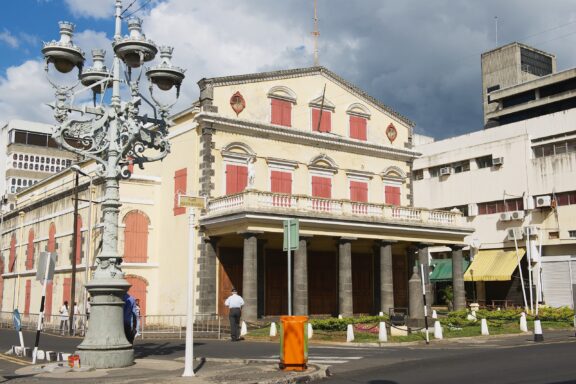 Port Louis Theatre, built in 1822