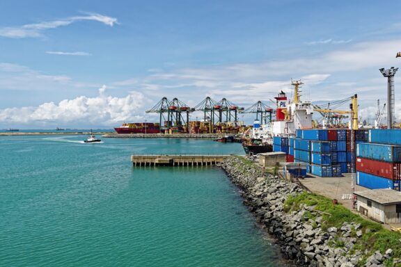 Port of Lomé, a crucial gateway for Togo's international trade