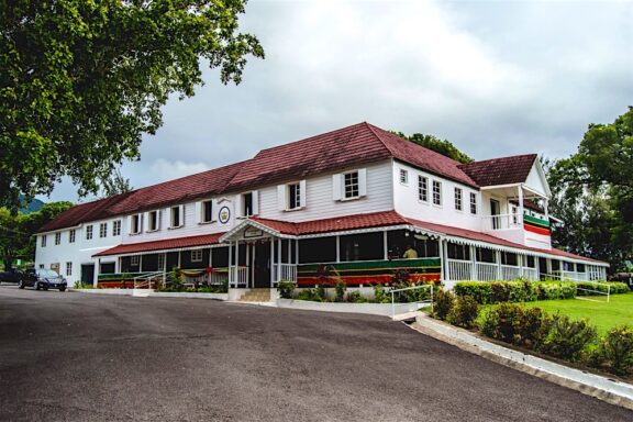 Government House in Saint Kitts Saint Kitts Government House, established during British colonial rule