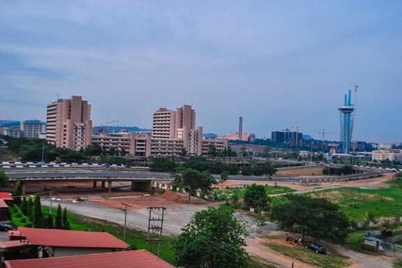 Abuja Central Business District, home to numerous multinational corporations and governmental agencies