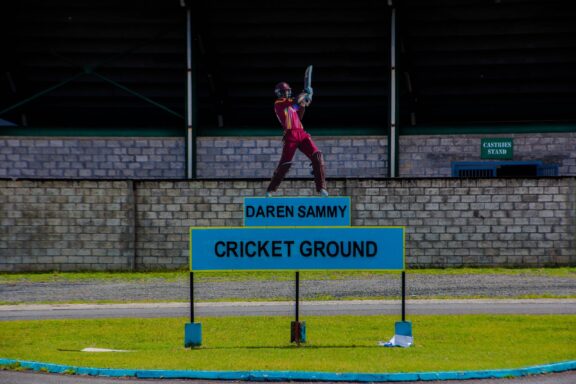 Statue of Cricketer at Daren Sammy Cricket Ground Daren Sammy Cricket Ground, a venue significant for cricket in the West Indies
