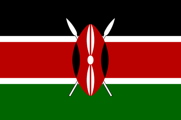 Flag of Kenya, representing a common history of struggle and unity among African nations